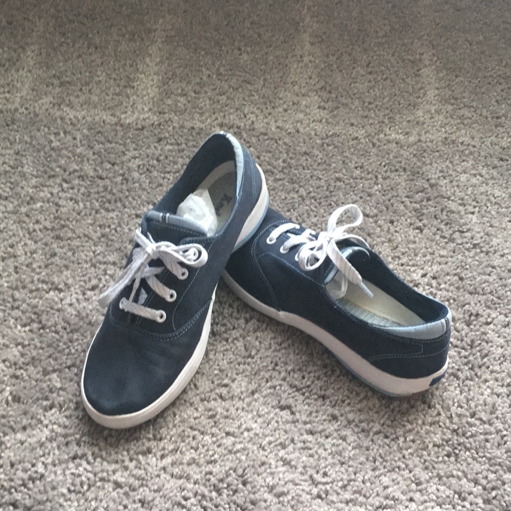 Keds Ladies Sneakers Size 8 Navy Blue